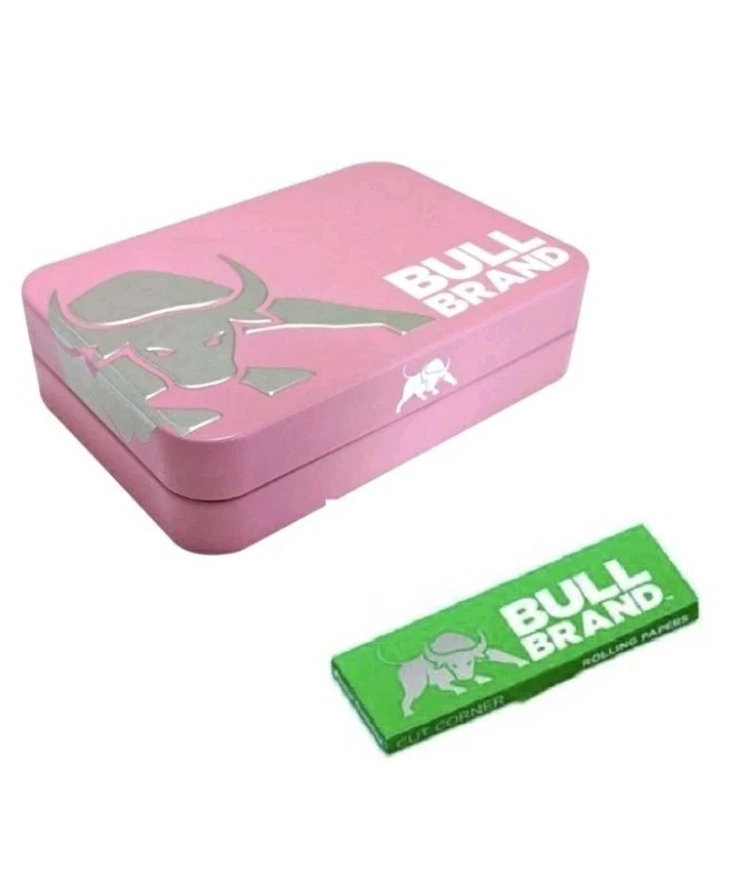 Pink Tobacco Tin for sale