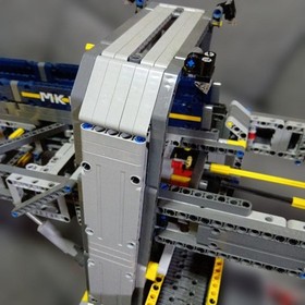 LEGO Technic Bucket Wheel Excavator 42055 In 2016 Used Retired As Is