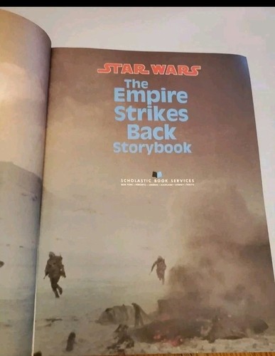 Vintage 1980 Star Wars The Empire Strikes Back Storybook Scholastic - Picture 2 of 6