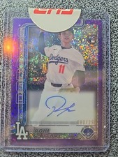 2025 Topps Chrome Roki Sasaki Purple Speckle ...