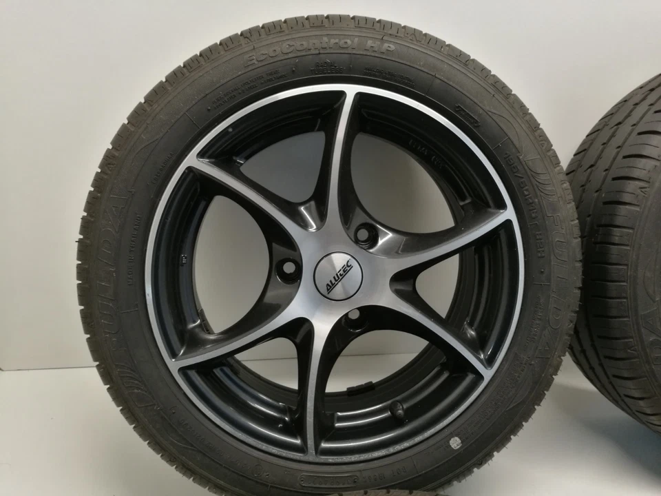 Smart ForTwo 451 Satz Alufelgen Sommerräder Sommerreifen Reifen ca. 6 mm - Bild 2 von 4