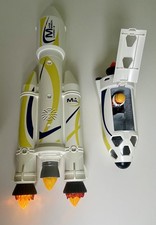 Playmobil 9488 Space Rocket Mars Rocket With Working Lights & Sounds & 1 Figure 