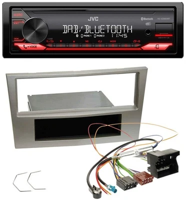 JVC Bluetooth USB DAB MP3 Autoradio für Opel Zafira B Astra H Corsa D ab 2005 sa - Bild 1 von 4