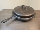 VTG Griswold ? #10 Skillet 11" W/ 1099 Marked Lid #9 **READ**