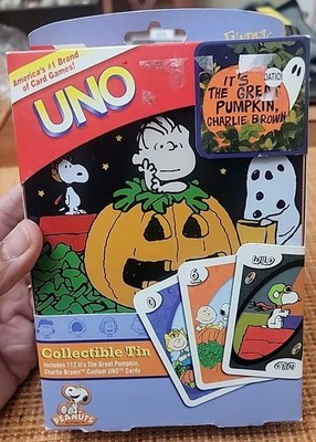 Peanuts UNO - It's The Great Pumpkin Charlie Brown - New