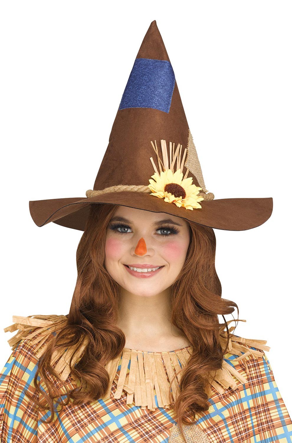 Scarecrow Hat with Sweet Rustic Charm