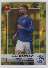 2020 Topps Chrome Bundesliga Sapphire Edition Yellow 29/99 Matija Nastasic #88