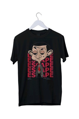Mr Bean Escape Grafikdruck Herren Unisex T-Shirt S M L XL 2 3 4 XL