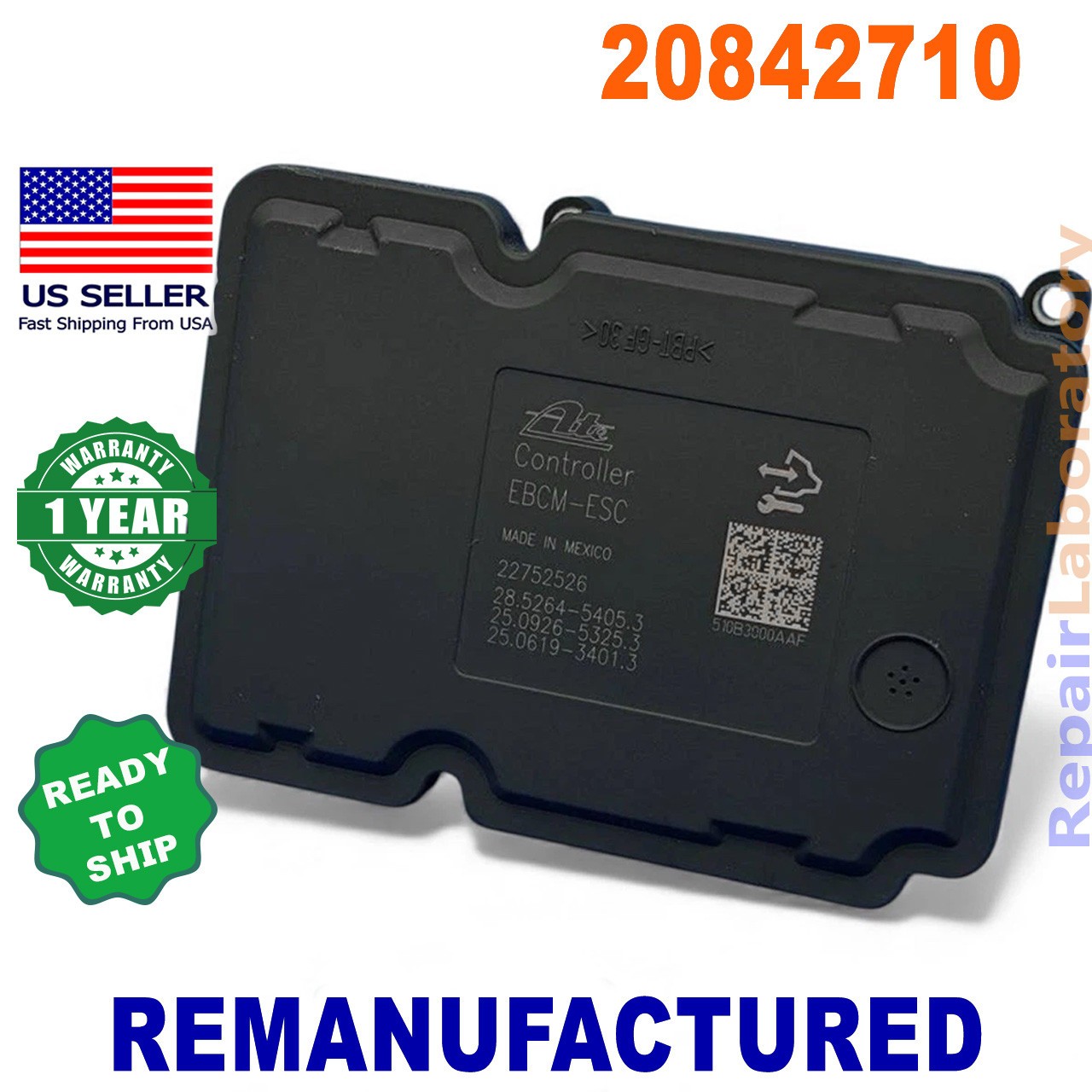 20842710 ReBuilt 2011-16 Cadillac SRX ABS Anti-lock Brake Pump CONTROL ...
