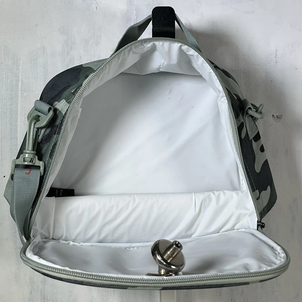 Vintage Ed Hardy By Christian Audigier Camo Lunch Box Bag Y2K - Image 4 of 4