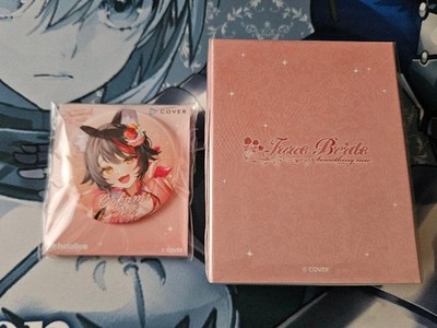 Hololive Mio Okami Juni Braut Dose Abzeichen Ring Halskette Set