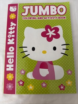 Hello Kitty Jumbo Coloring and Activity Book - 2013 Bendon - NEW - Sanrio