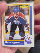 1986-87 O-Pee-Chee #186 Mark Messier Edmonton Oilers