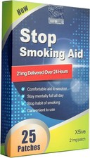 Smoking Aid Stop Smoking Patches Step 1 Step 2 Step 3 Nicotine 25 Patches - USA