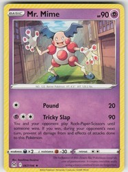 Mr. Mime 067/196 Lost Origin Rare