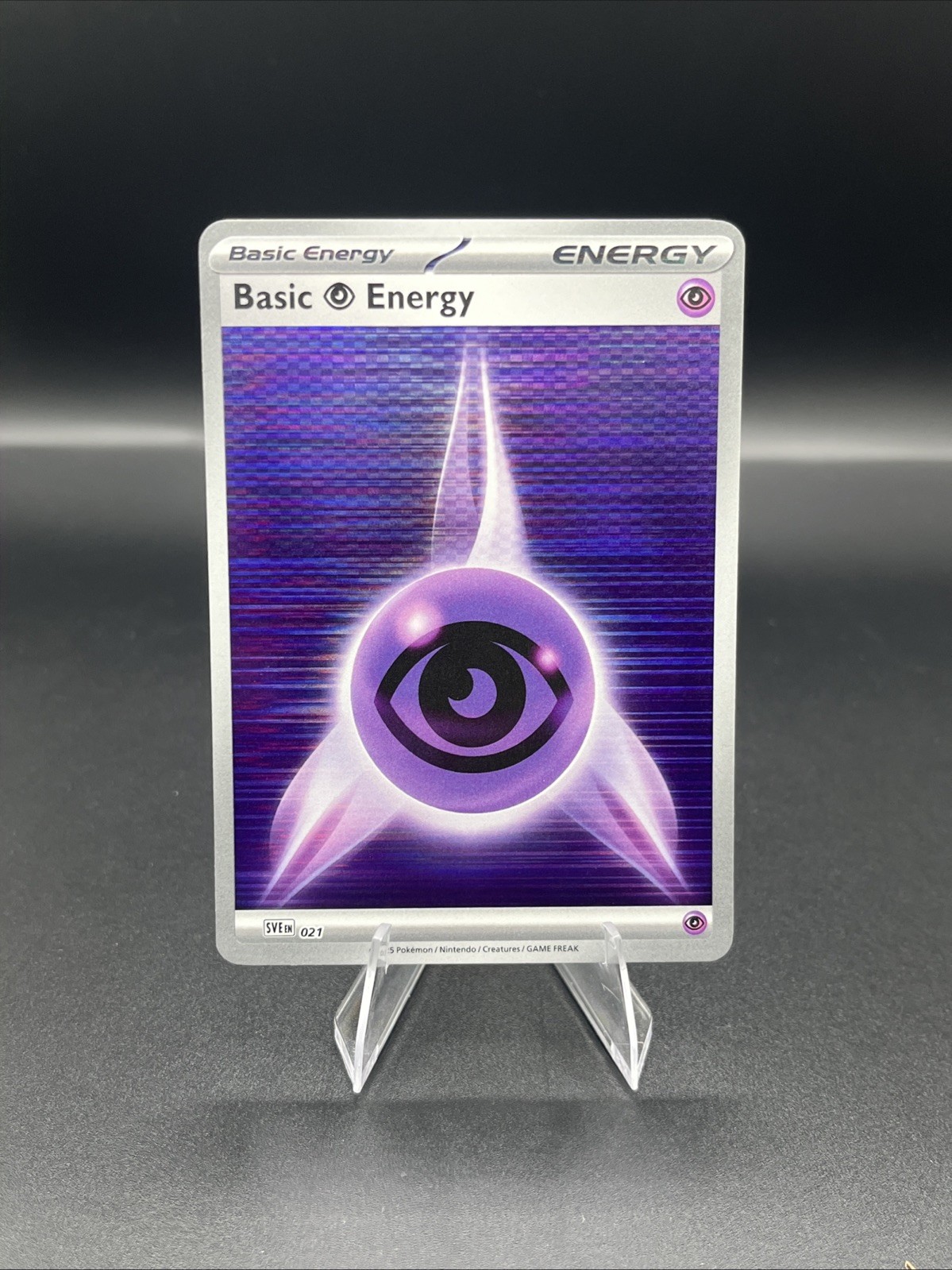 Basic Psychic Energy 021 Sve: Scarlet & Violet Energies Reverse Holo