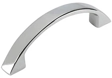 10 Pack 2.5" Polished Chrome Cabinet Handle Pull 64mm Hole Centers Hardware