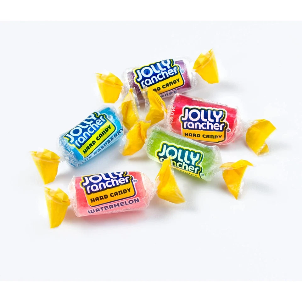 Bolsa a granel Jolly Rancher surtida de dulces duros de frutas 5 libras envuelta individualmente Foto 3 de 4