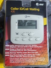 Landline Telephone AT T Caller ID Call Waiting Model 435 50 Name/Number Vtg