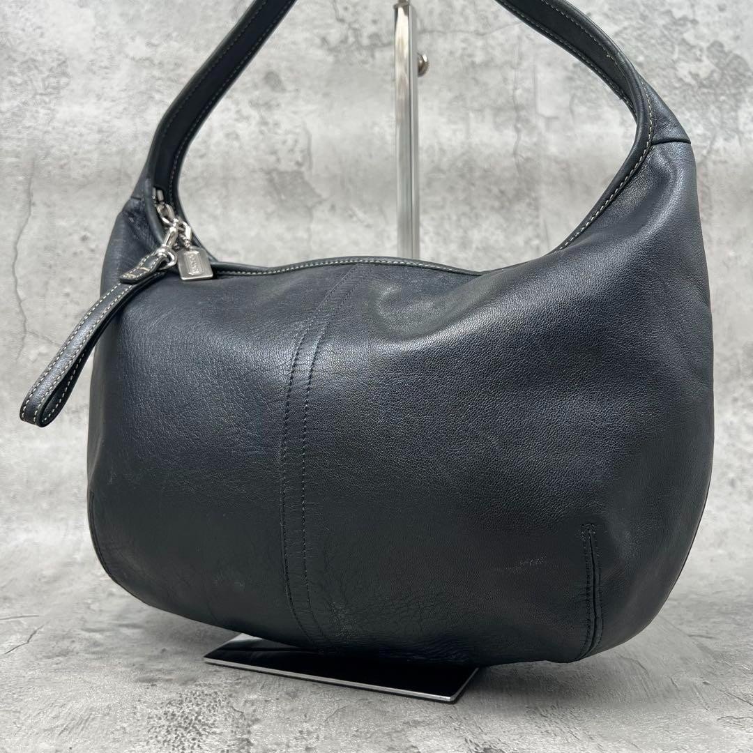 バッグ Vintage Coach Ergo Hobo Shoulder Bag Coach Vintage Ergo Hobo Shoulder Bag 9219 Black Leather Used