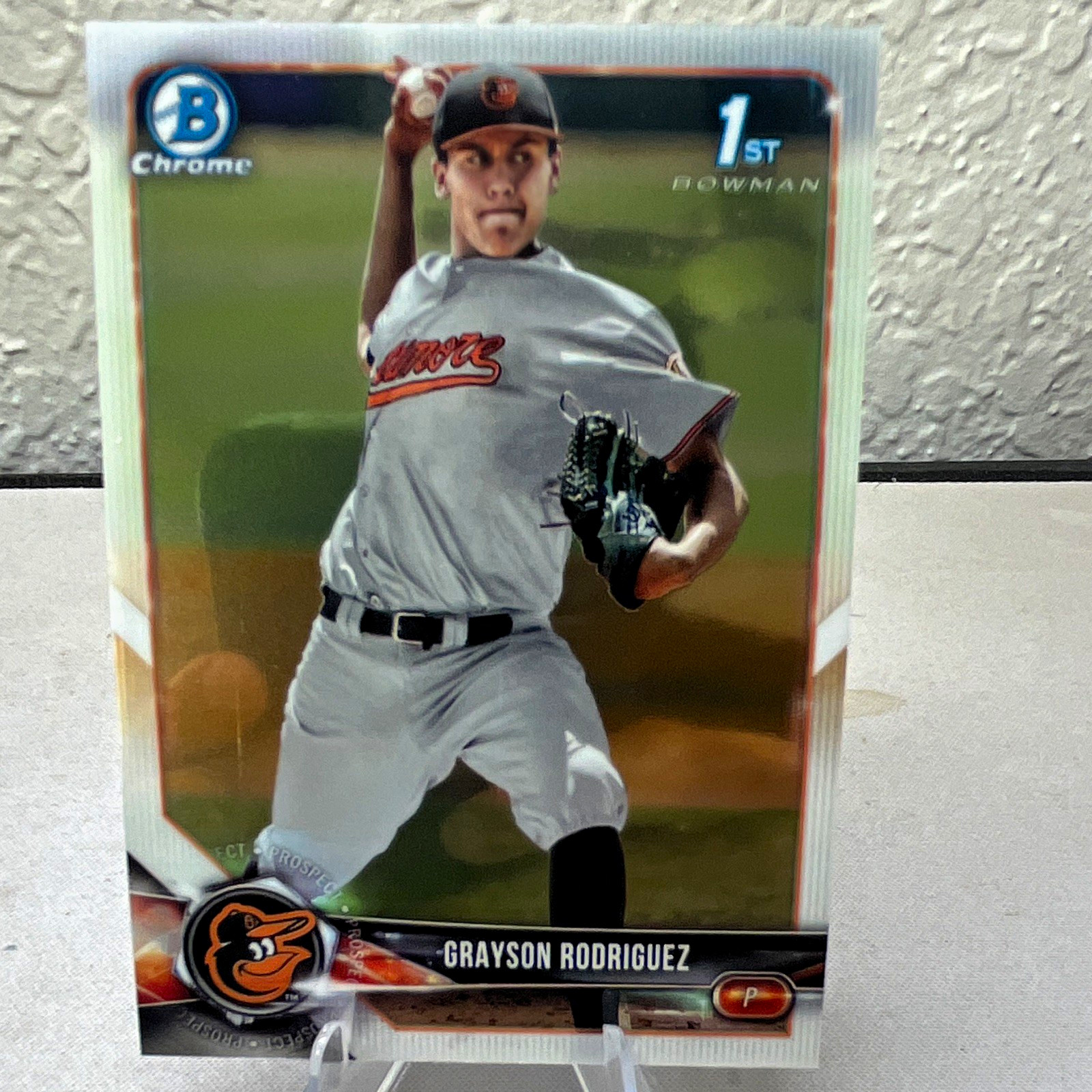 Topps 2018 Bowman Draft Chrome Grayson Rodriguez Orioles #BDC-73 RC