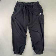 Men s Nike Cargo Sweatpants Black Size XL