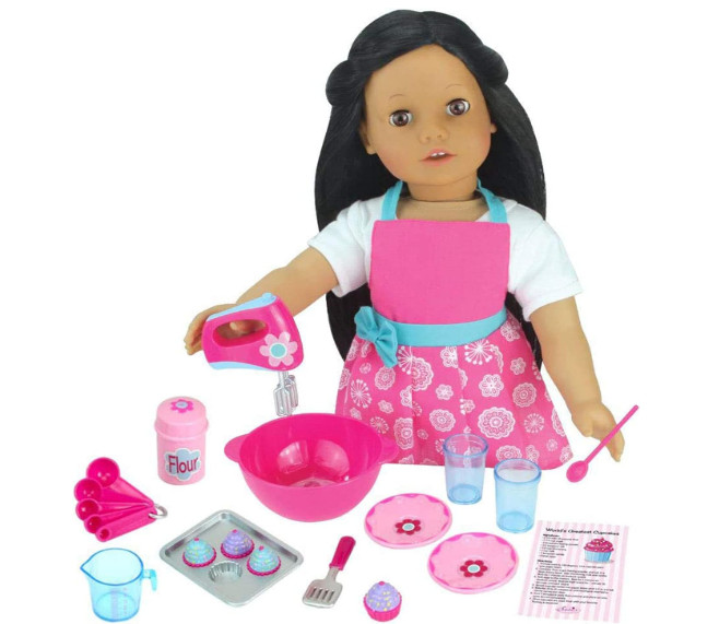 Accessories, Sophia&rsquo;s 18 Piece Baking Set & Apron for 18" 