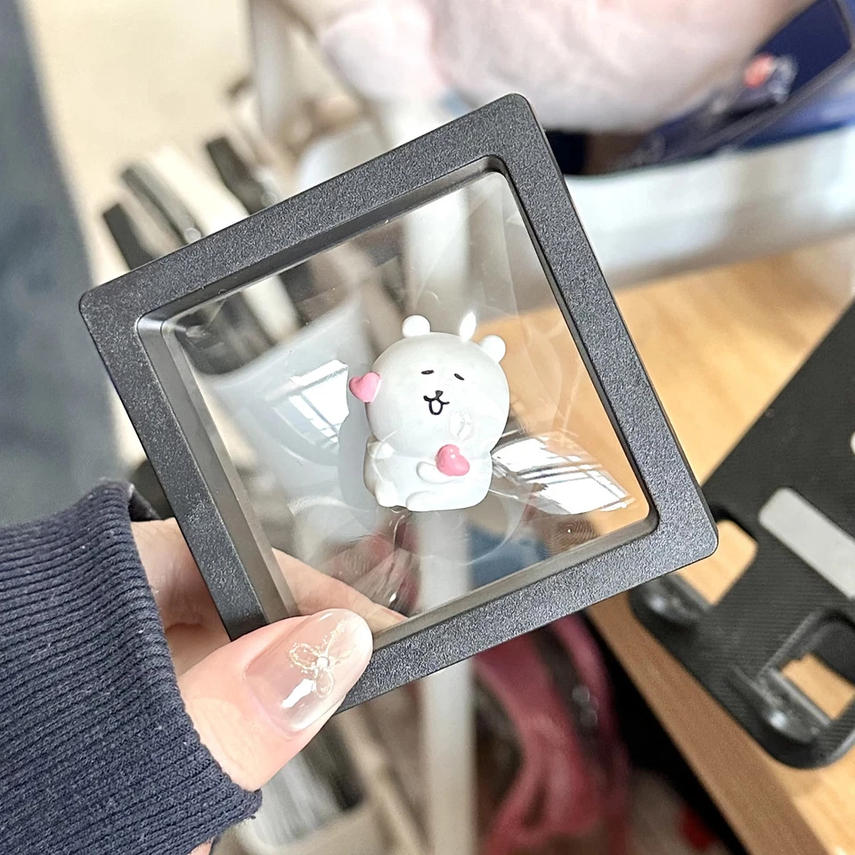 1PC. White Bear Artisan Keycap Multiple Expressions, 3D Resin, ESC Profile MX - Image 4 of 4