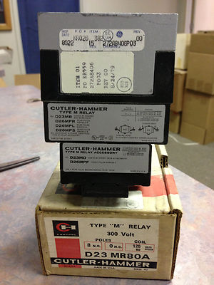 D23MR80A Cutler Hammer NIB 120VAC