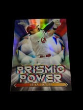 2021 Chrome NPB Nippon Professional Baseball - Prismic Power Seiya Suzuki #PP-1