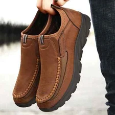 Men Casual Shoes Breathable Loafers Sneakers 2025 New Fashion Comfortable