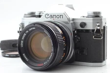 【N MINT+++】 Canon AE-1 Silver 35mm Film Camera FD 50mm f/1.4 S.S.C. from JAPAN