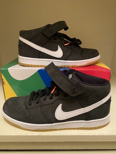 nike sb dunk mid orange label