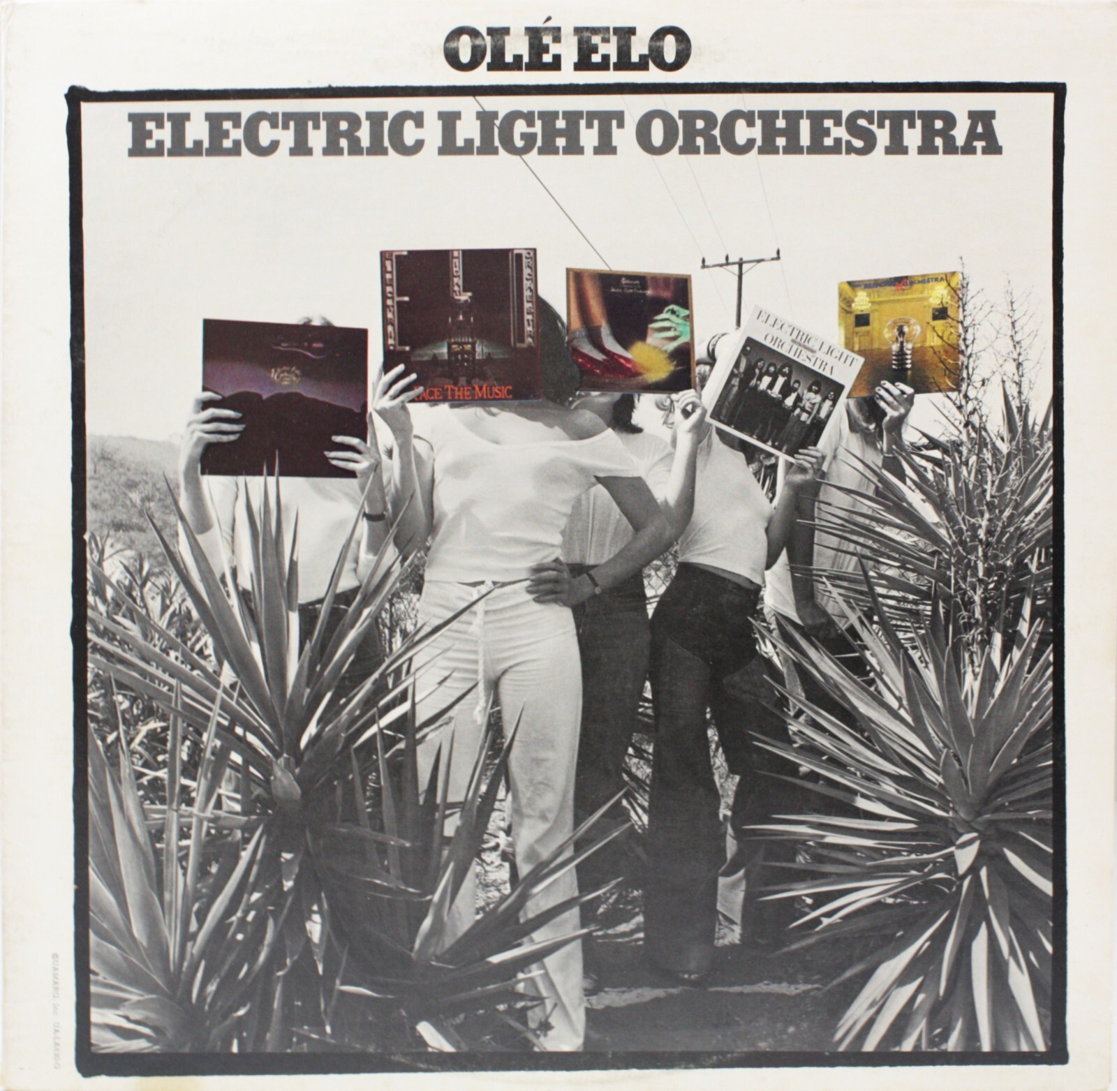 ELECTRIC LIGHT ORCHESTRA Ole ELO USED 1976 LP Pop Rock Vinyl Record JET-35528