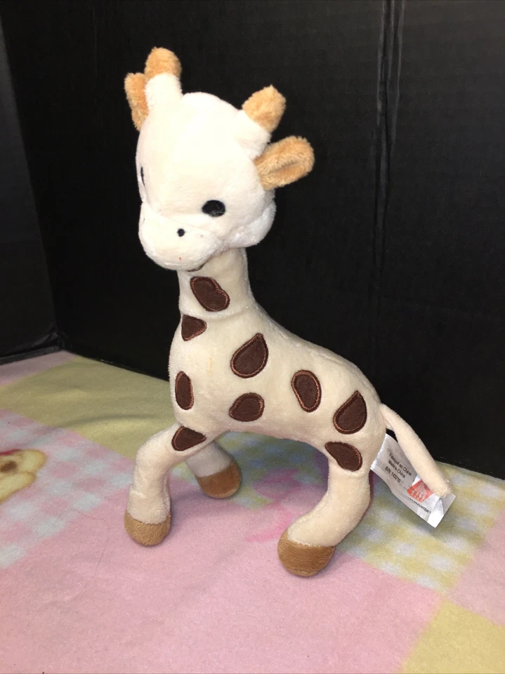 "En muy buen estado-9"" Vulli Sophie La Jirafa Peluche Bebé Juguete Sonajeros" Foto 2 de 4