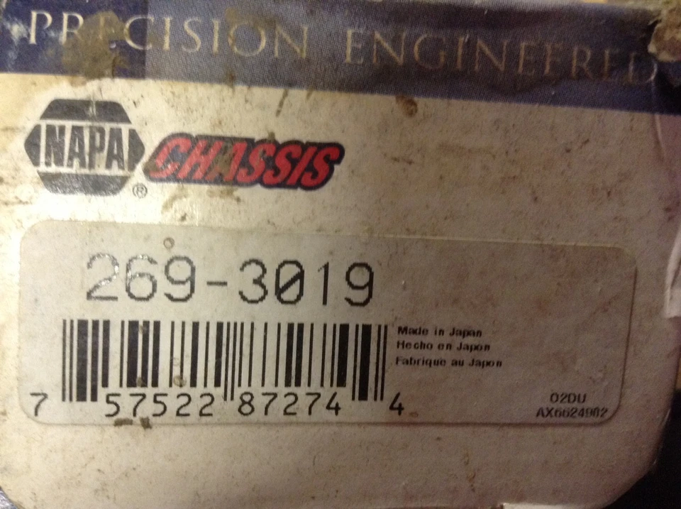 NUEVO NAPA 269-3019 Extremo de varilla de dirección exterior - Se adapta a Nissan 93-97 Foto 2 de 4