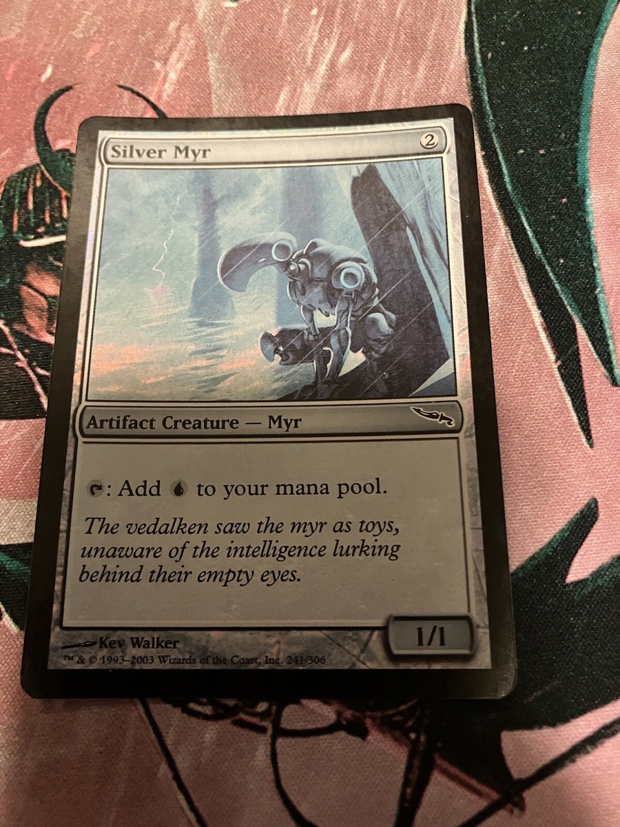 Silver Myr [Mirrodin] Moderately Played Foil