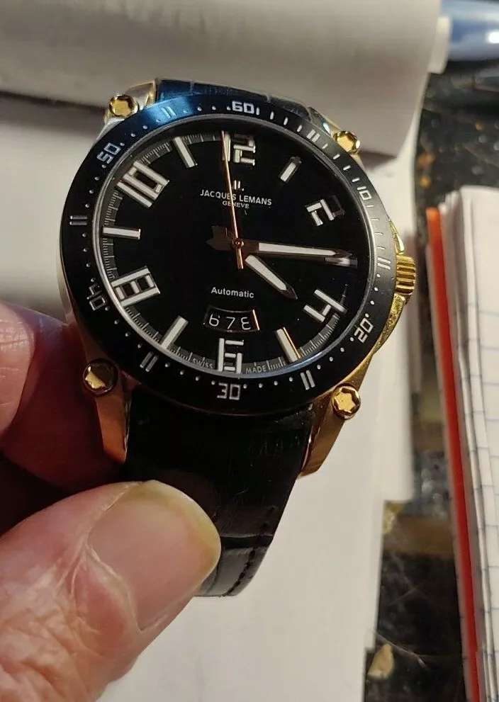 Jacques lemans 2025 automatic watch