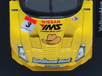 ミニッツ YellowHat YMS TOMICA GT-R 2008 Ebro Tomica Yellow Hat Yms Gt-R 2008 Model Super Gt Gt500