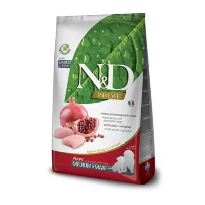 FARMINA N&D PRIME PUPPY MEDIUM & MAXI mit Huhn und Granatapfel 2,5 kg