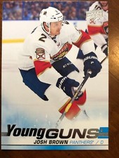 19-20 UD Series 1 Hockey Young Guns 247 Josh Brown