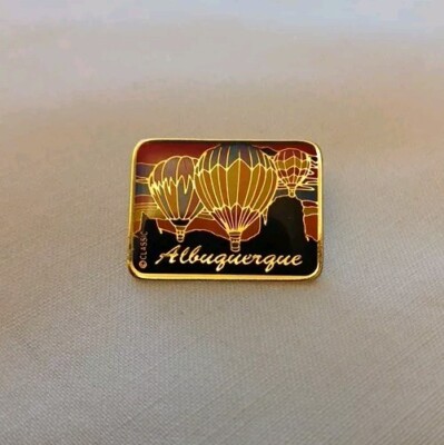 Albuquerque International Balloon Fiesta Collectible Pin Hat Lapel Souvenir Ex.