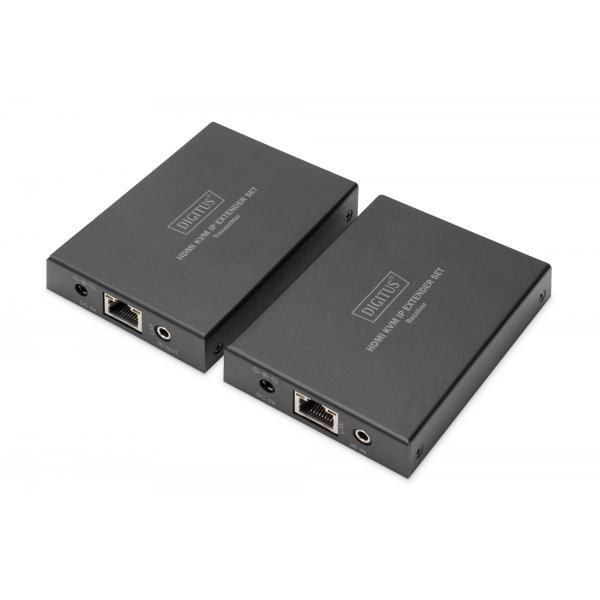 Digitus Set Extender Ip Hdmi Kvm Ip (hdmi Kvm Ip Ext Set Ip 150m - )