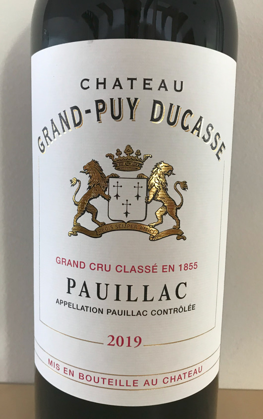 Chateau Grand-Puy Ducasse 2019 Magnum 5. GCC Pauillac 1,5l 93 Punkte WS