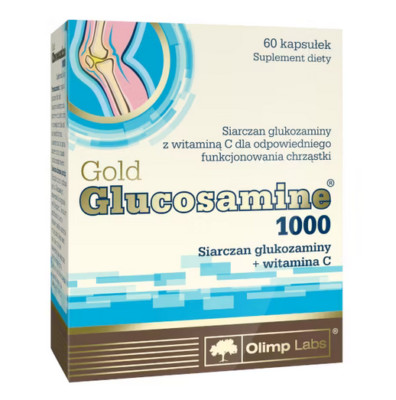 GOLD GLUCOSAMINE 1000 - 60 KAPS. GELENKE KNOCHEN Gelenkknorpel JOINTS