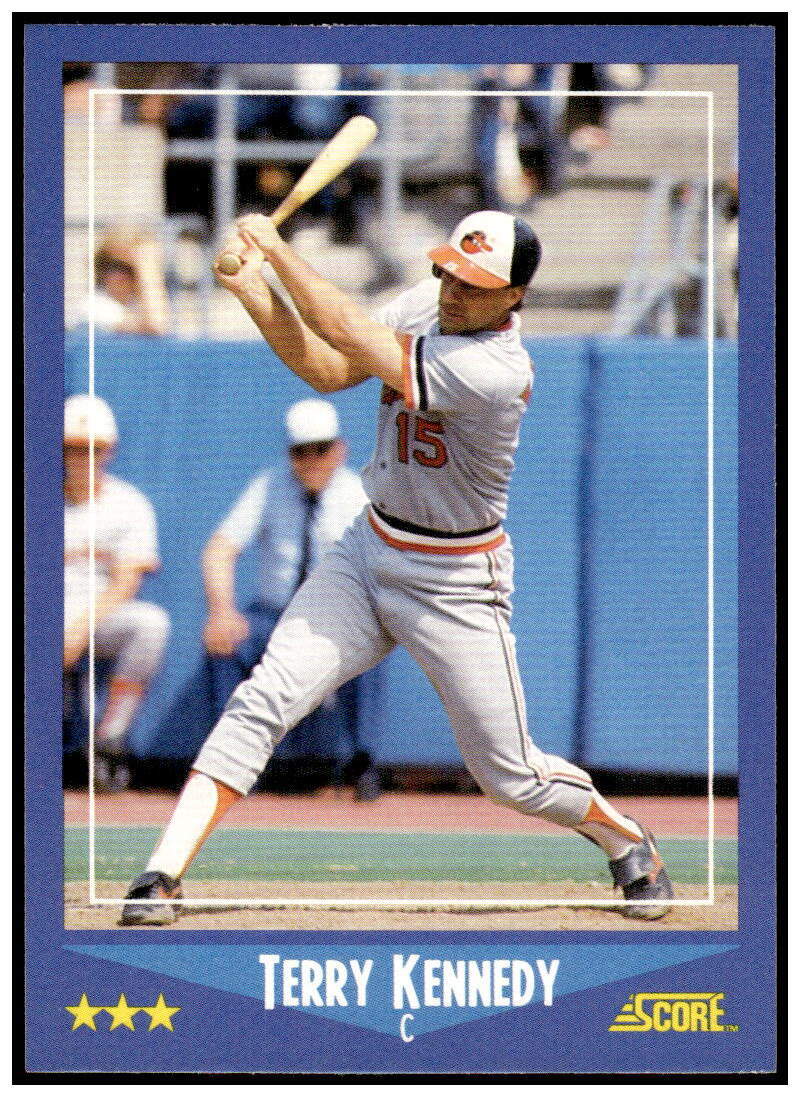 1988 Score #123 Terry Kennedy NM