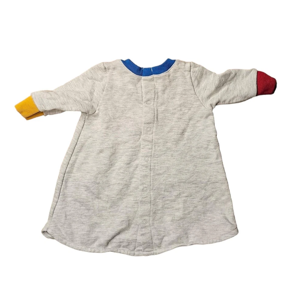 Dulce Petit Bateau Jersey Bebé Vestido Talla 3M 56 62 - Imagen 3 de 3