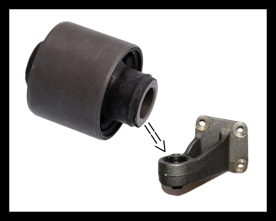 2 后部不同安装衬套适用于三菱 OUTLANDER AIRTREK AWD — 第 2/2 张图片