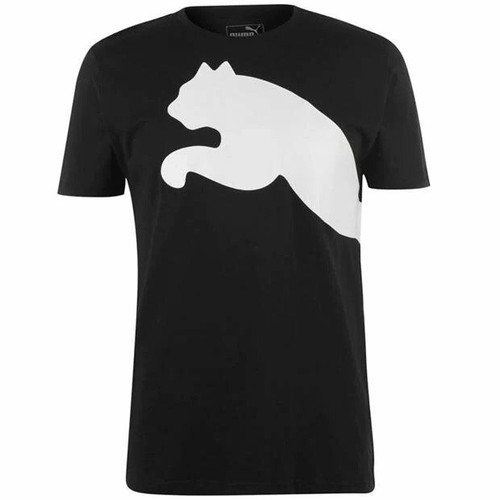 WHITE PUMA BIG CAT LOGO T SHIRT 
