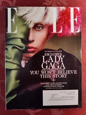 ELLE Fashion Magazine October 2013 LADY GAGA